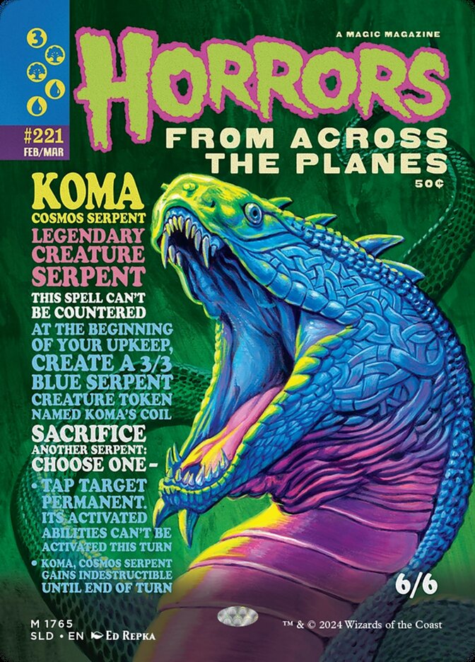 image Koma, Cosmos Serpent