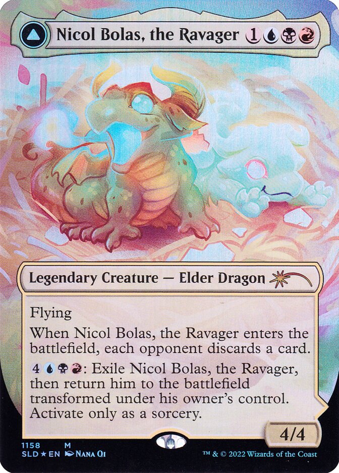 image Nicol Bolas, the Ravager // Nicol Bolas, the Arisen