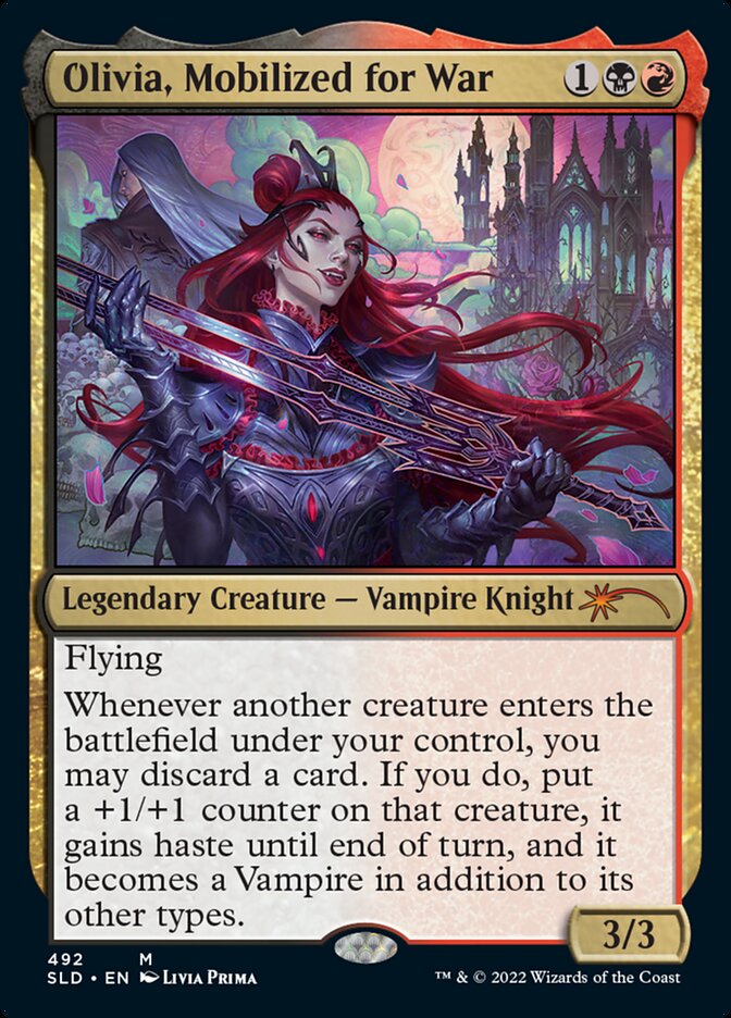 image Olivia, Mobilized for War