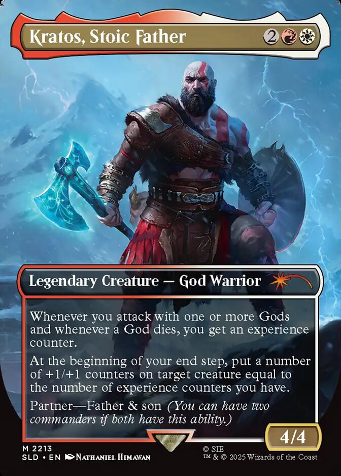 image Kratos, Stoic Father