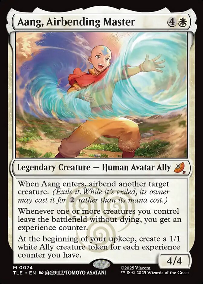 image Aang, Airbending Master