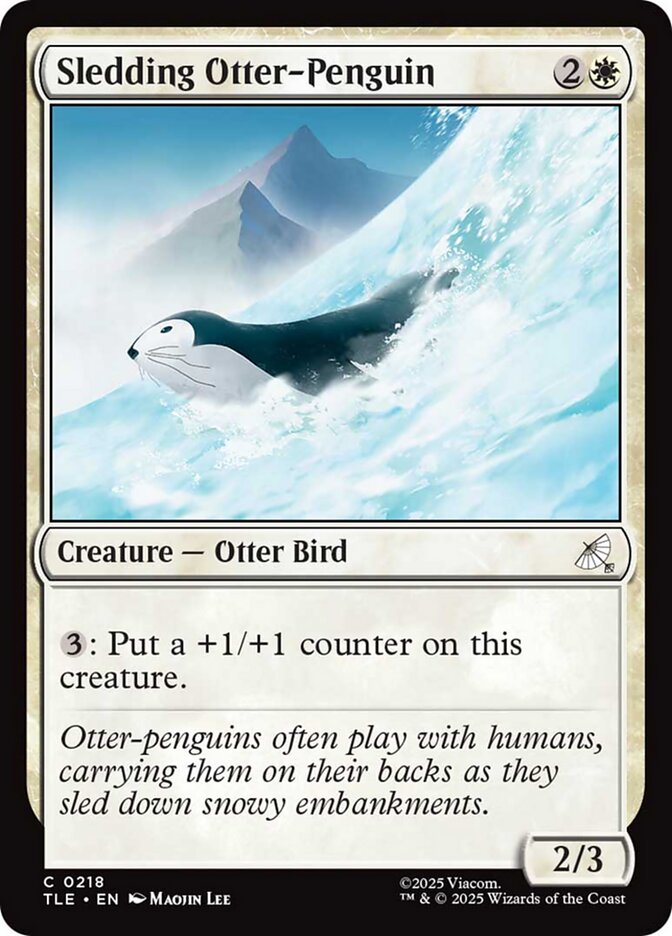 image Sledding Otter-Penguin