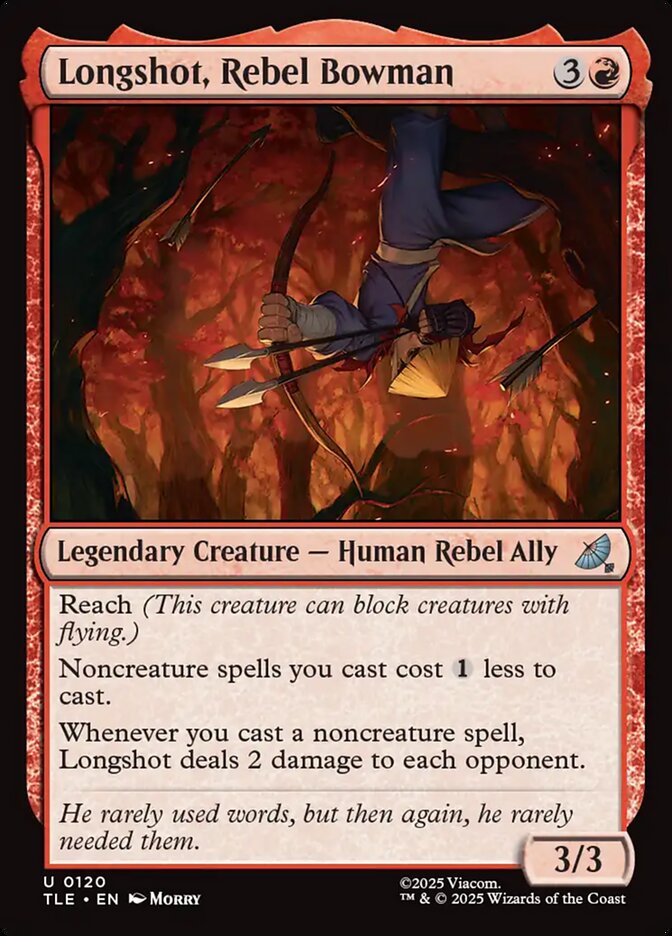 Longshot, Rebel Bowman