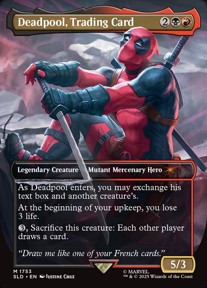 image Deadpool, Trading Card