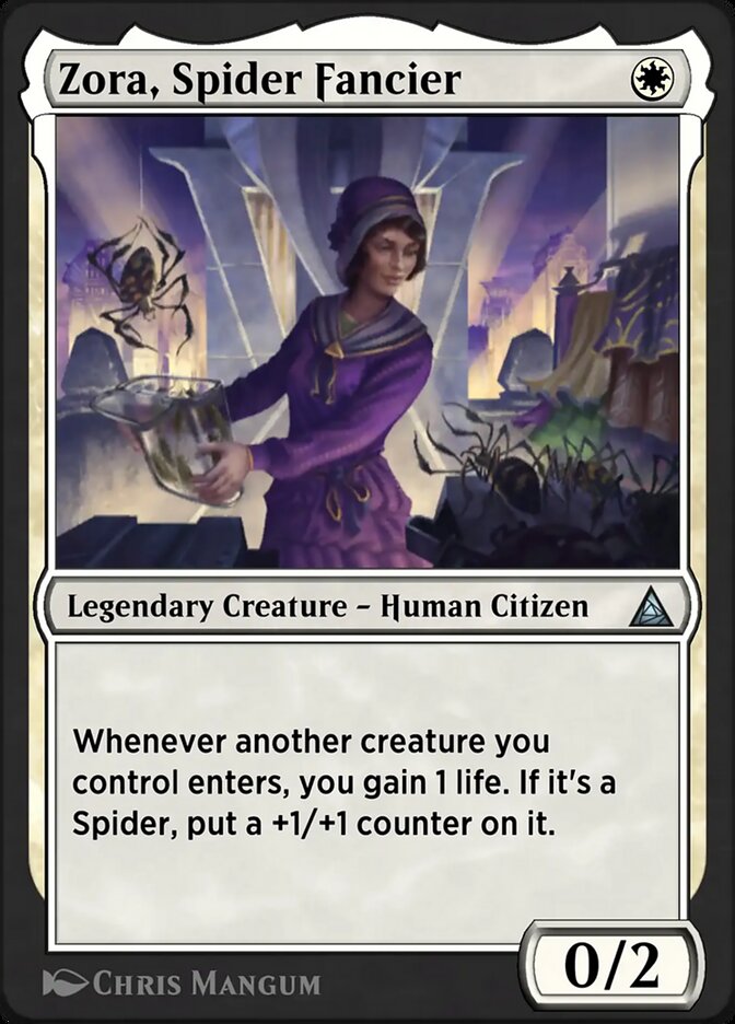 image Zora, Spider Fancier