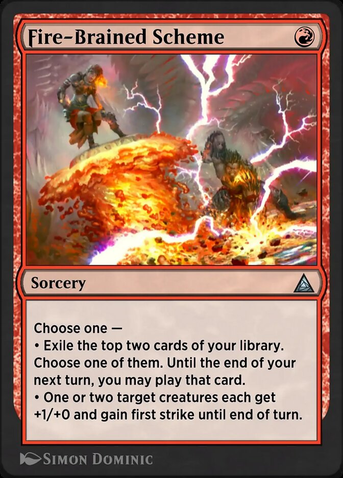 image Fire-Brained Scheme