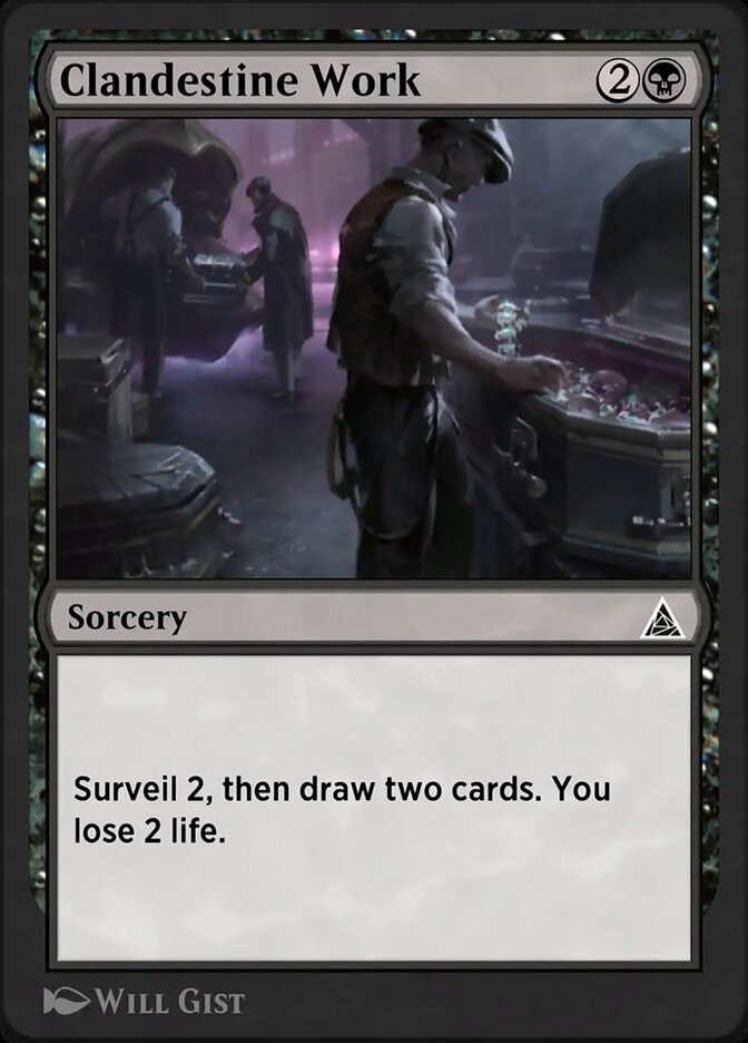 image Clandestine Work