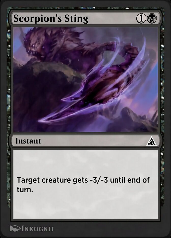 image Scorpion's Sting