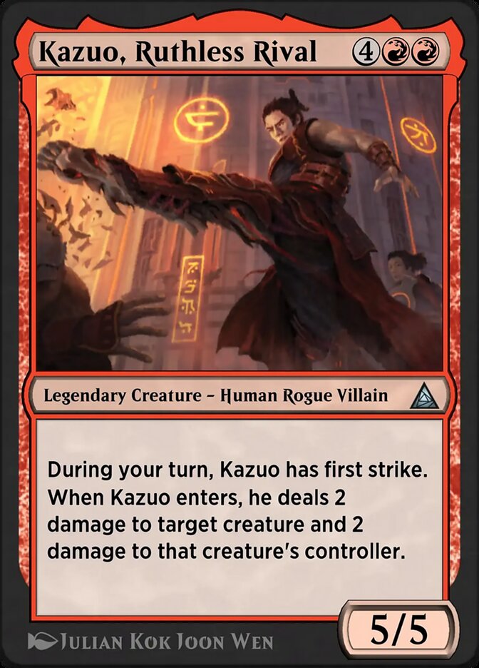 image Kazuo, Ruthless Rival