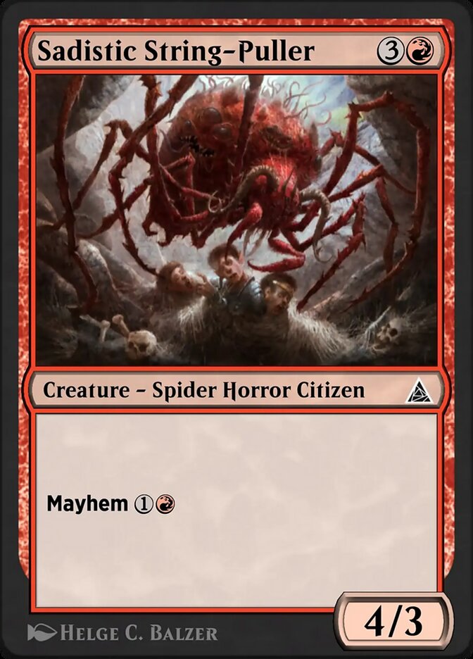 image Sadistic String-Puller