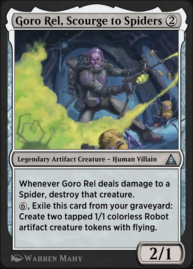 image Goro Rel, Scourge to Spiders