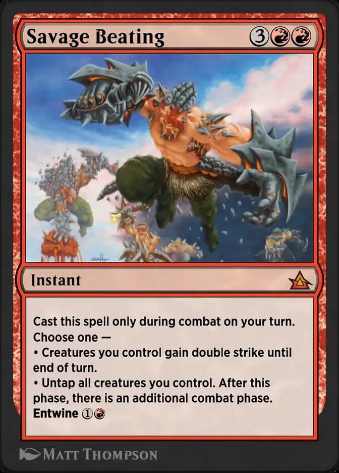 image Savage Beating