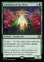 Cuidadora de las flores