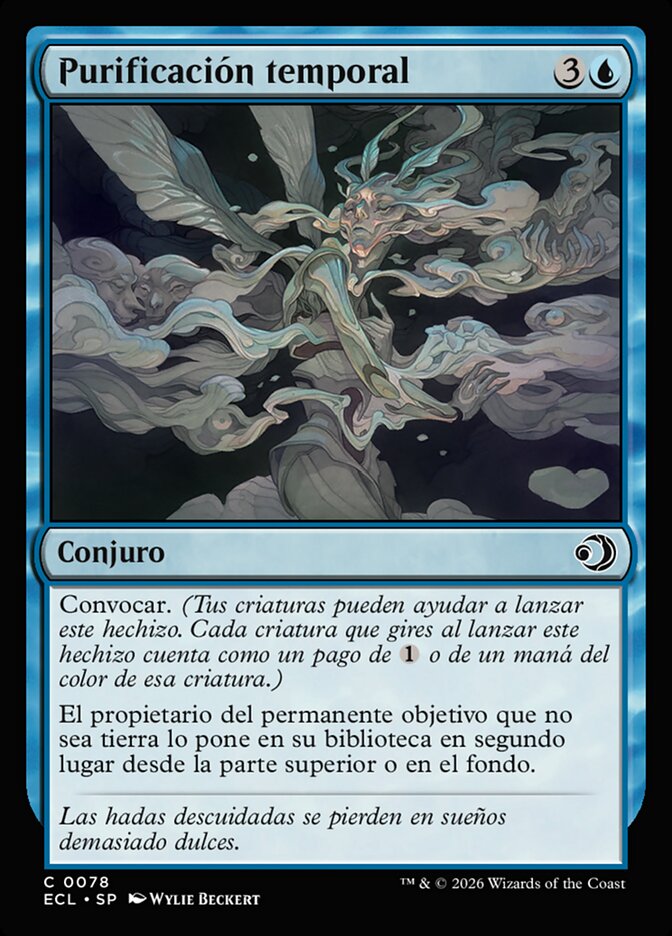 Purificación temporal