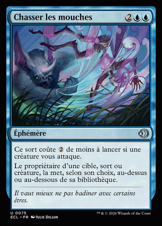 Chasser les mouches