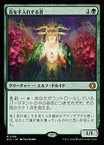 花を手入れする者