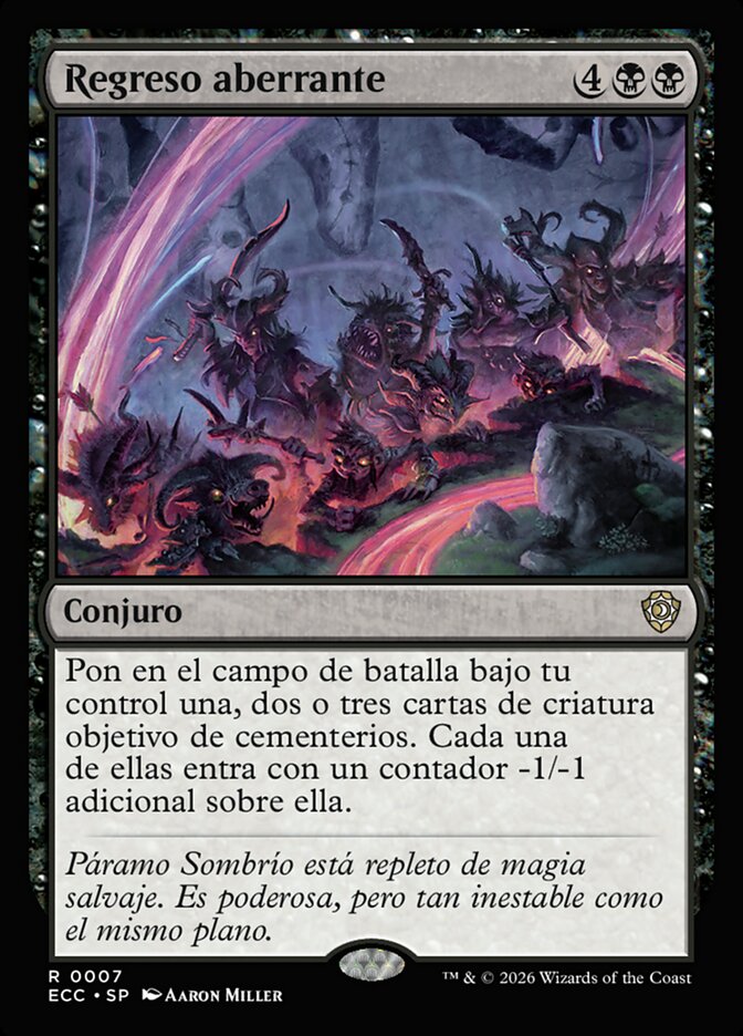 Regreso aberrante
