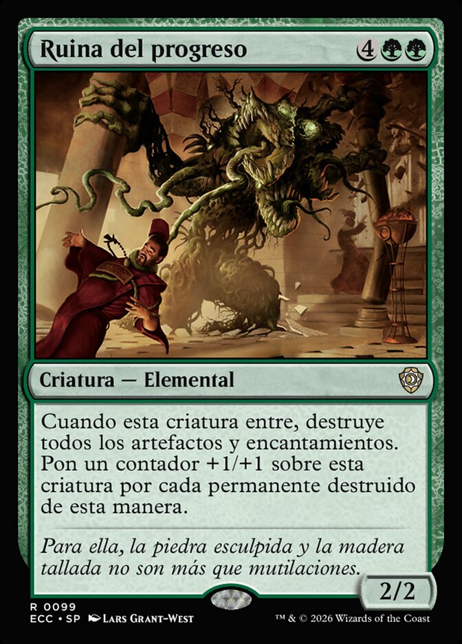 Ruina del progreso
