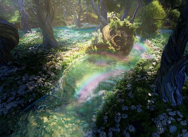 Verdure détrempée