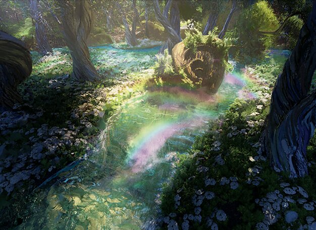 Verdure détrempée