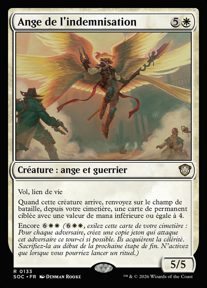 Ange de l'indemnisation