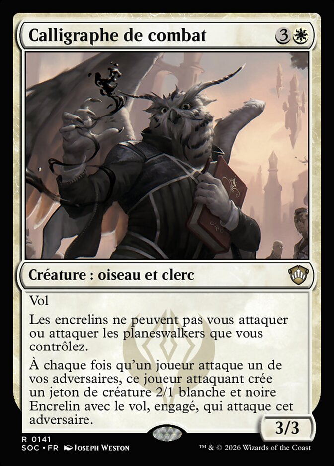 Calligraphe de combat