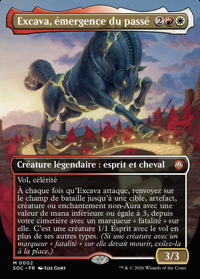 Excava, émergence du passé