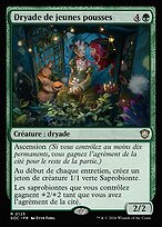 Dryade de jeunes pousses